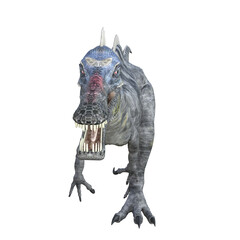Suchomimus dinosaur isolated 3d render