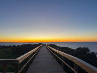 Fototapeta premium Ponta da Piedade Beach Lagos Portugal Algarve At Sunset Sunrise.