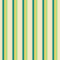 Yellow and green striped seamless background. Abstract pastel background with vertical stripes.