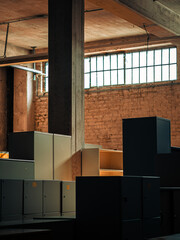 storage hall with cabinet

