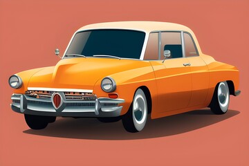 Retro Ride: Vintage Vehicle Illustrations Reviving the Charm of Classic Cars 