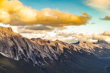 Bow Valley in Banff national park
