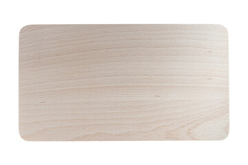 wooden cutting board isolated, copy space