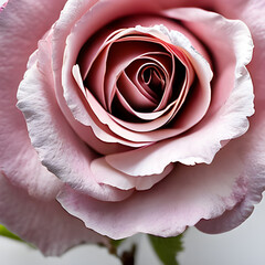 English rose, Flower Petals blooming up close, Generative AI