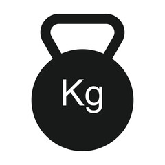 weight icon vector