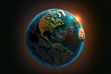 Fototapeta premium Glowing Earth