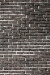 Texture of brown brick wall as background, closeup