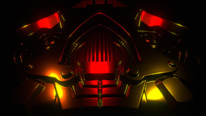 Abstrack 3D Render Design Rescoure