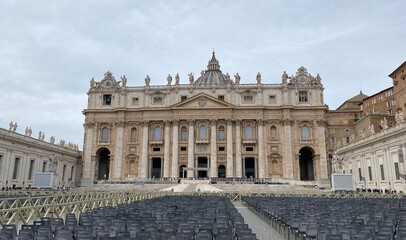 Fototapeta na wymiar Big event in the Vatican