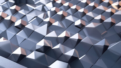 abstract geometric background design with crushing surface, Generative AI