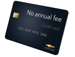 Here is a credit card where the cardholder does not have to pay and annual fee. It says: no annual fee on the card