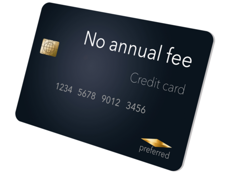 Here is a credit card where the cardholder does not have to pay and annual fee. It says: no annual fee on the card