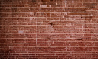 red brick wall texture background created with generative AI