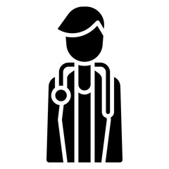 male doctor illustration