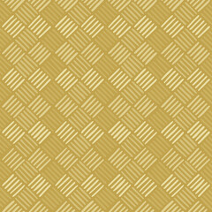 Naklejka premium hand drawn striped squares. geometric illustration. sandy brown repetitive background. vector seamless pattern. fabric swatch. wrapping paper. design template for textile, linen, home decor