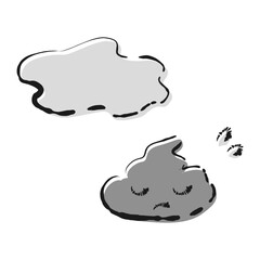 おしっことうんちのイメージセット