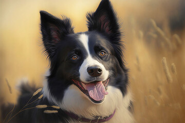 Cute little dogs outside (AI Generated)