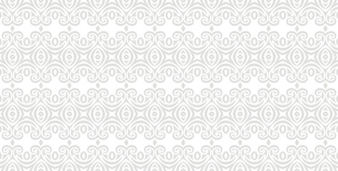 elegant white seamless geometric pattern