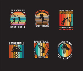 BASKETBALL 6 DESIGN LOGO DESIGN
