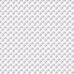 色えんぴつで描いたブルーベリーのパターン