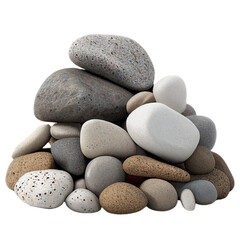 stone04  river stone rock stone boulder mountain clay ore nature earth transparent background cutout