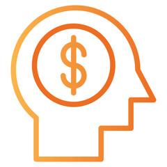 Thinking Money Icon