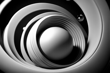 Fototapeta premium 3D Modern Abstract Background