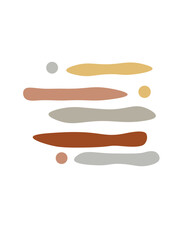 aesthetic brush on white