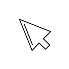 cursor vector illustration on white background