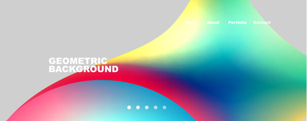 Trendy simple circle gradient abstract background. Vector Illustration For Wallpaper, Banner, Background, Card, Book Illustration, landing page