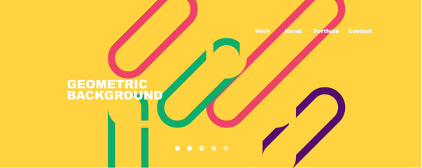 Abstract lines creative background. Vector Illustration For Wallpaper, Banner, Background, Card, Book Illustration, landing page