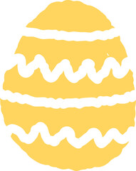 Hand Drawn Easter Egg Illustration