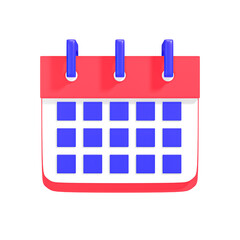 calendar 3d icon