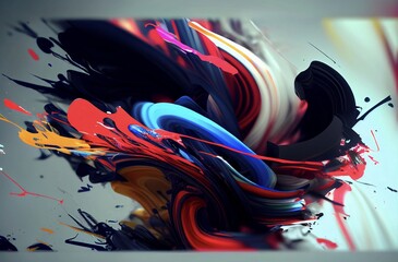 abstract background with splashes, art , design , emotions