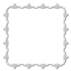 frames in vintage style with elements of ornament, art, pattern, background, texture