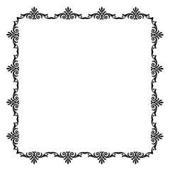 frames in vintage style with elements of ornament, art, pattern, background, texture