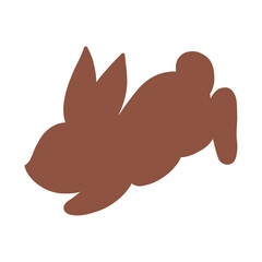 Runing Rabbit Silhouette