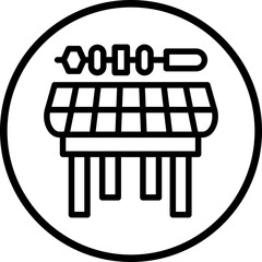Barbecue Icon Style
