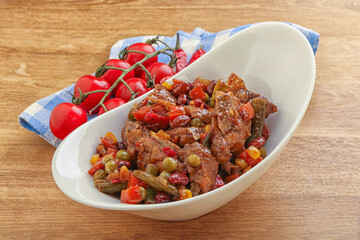 Roasted pork with oyster sauce