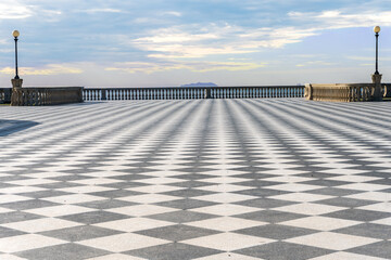 Mascagni terrace in Livorno