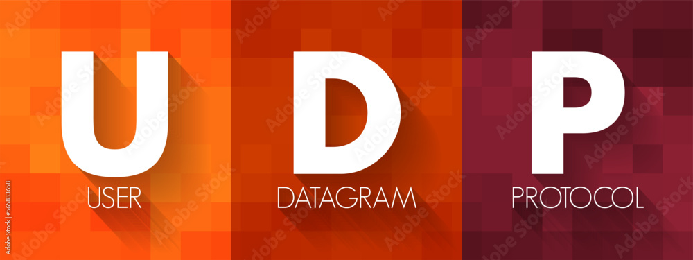 Poster udp - user datagram protocol is one of the core members of the internet protocol suite, acronym text