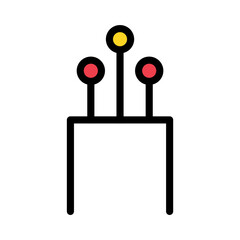 Optical cable icon, technology information wire web network, digital internet vector illustration