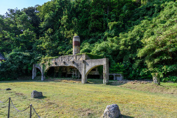 産業遺産の佐渡鉱山
