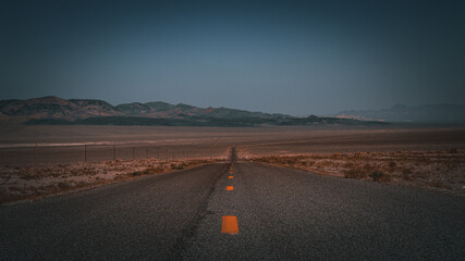 Highway in desert
