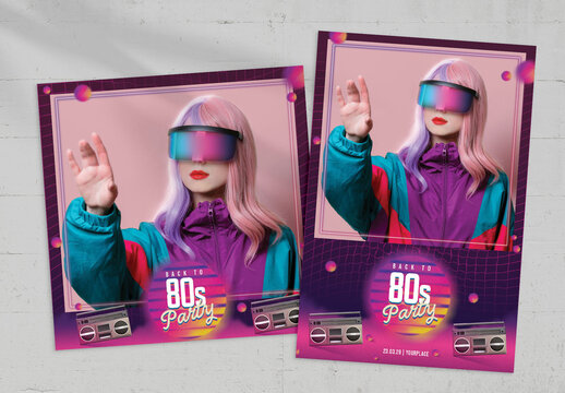 80s Party Photo Booth Layout