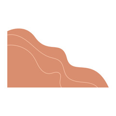 Bohemian Corner Shape Decoration