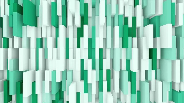 Abstract animation multicolor pattern 4K smooth concept