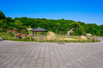 見晴らしの良い如意輪寺公園（香川県高松市）