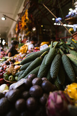 puesto fruta del mercado dos lavradores en madeira