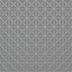 fabric and tile pattern in black and gray colors consisting of square and geometric shapes